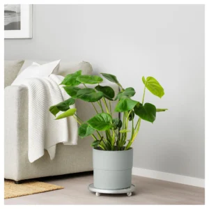 گلدان پلاستیکی طرح بتنی ۲۴ سانتیمتر IKEA NYPON