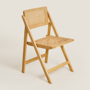 صندلی تاشو حصیری زارا 