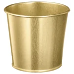 گلدان فلزی طلایی ۹ سانتیمتری ایکیا IKEA DAIDAI