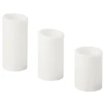شمع ال ای دی ایکیا IKEA ÄDELLÖVTRÄD پک سه تایی