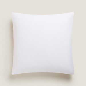 ست دو تایی روبالشی کتان برند زارا – سفید