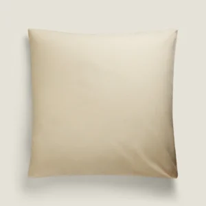 ست دو تایی روبالشی کتان برند زارا – کرم