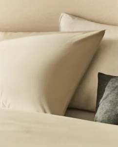 ست دو تایی روبالشی کتان زارا – کرم