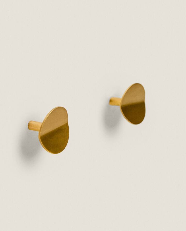 دستگیره طلایی دایره ای برند زارا دستگیره طلایی دایره ای برند زارا