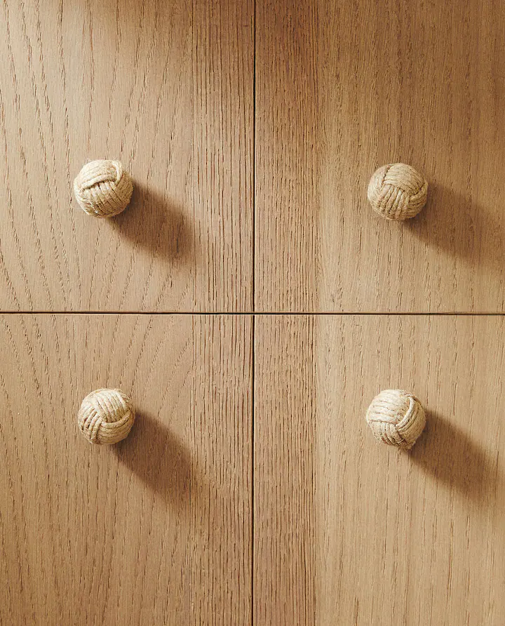 دستگیره کنفی فانتزی چهارتایی برند زارا دستگیره کنفی فانتزی چهارتایی برند زارا