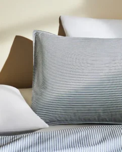 ست دو تایی روبالشی راه راه نخی برند زارا