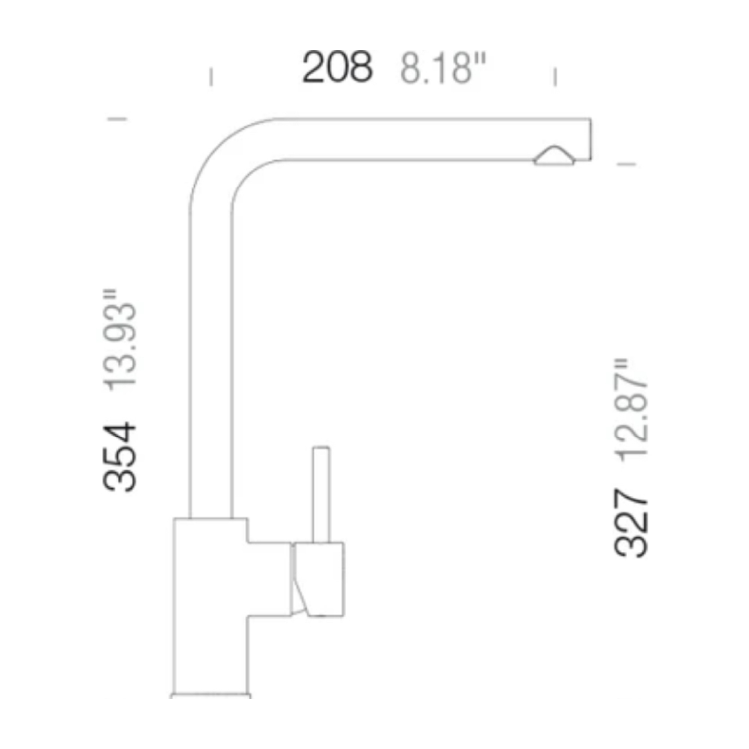 شیر ظرفشویی سفید شاک SCHOCK شیر ظرفشویی سفید شاک SCHOCK - Image 2