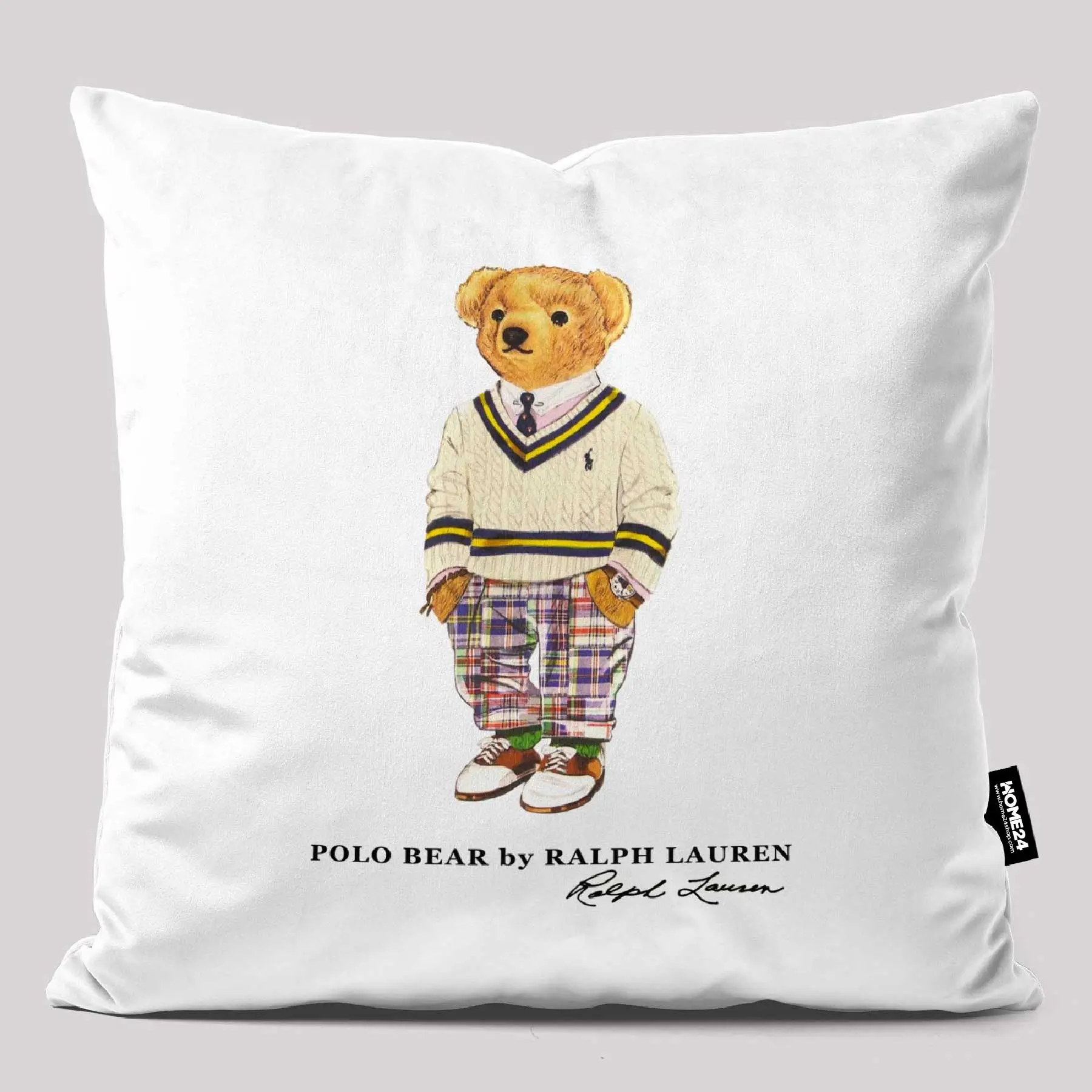 کوسن طرح رالف لورن سفید RALPH LAUREN کوسن طرح رالف لورن سفید RALPH LAUREN