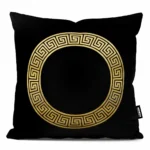 کوسن طرح ورساچه مشکی VERSACE