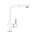 شیر شلنگ دار ظرفشویی سفید شاک مدل SCHOCK EPOS