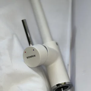 شیر شلنگ دار ظرفشویی سفید شاک مدل SCHOCK EPOS