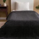 پتوی تک نفره- LCW HOME Wellsoft - خاکستری