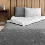 ست رو تختی دو نفره - LCW HOME - طوسی