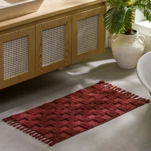 پادری طرح دار - LCW HOME - قرمز