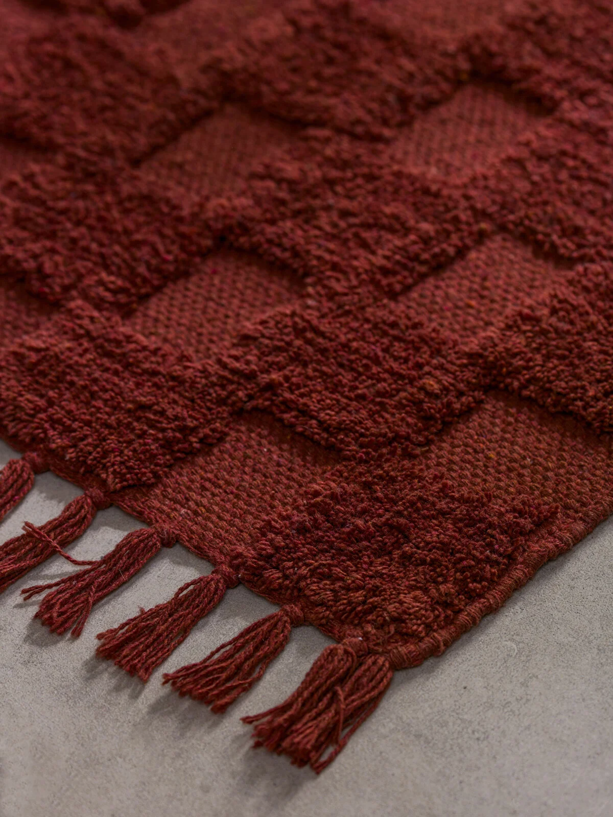 پادری طرح دار - LCW HOME - قرمز پادری طرح دار - LCW HOME - قرمز - Image 2