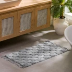 پادری طرح دار - LCW HOME - خاکستری روشن