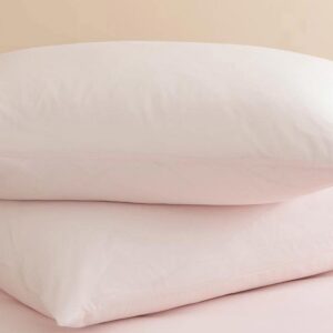 روبالشی دو عددی  English Home Plain Cotton – صورتی